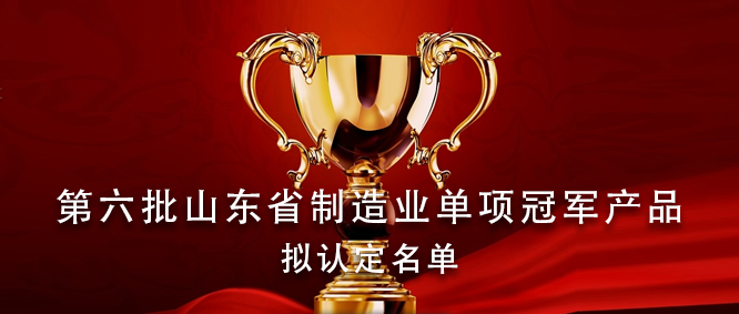 捷報(bào)頻傳！青島義龍入選第六批山東省制造業(yè)單項(xiàng)冠軍產(chǎn)品擬認(rèn)定名單